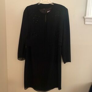 Little Black Dress- 2 piece/ After Dark almost vintage